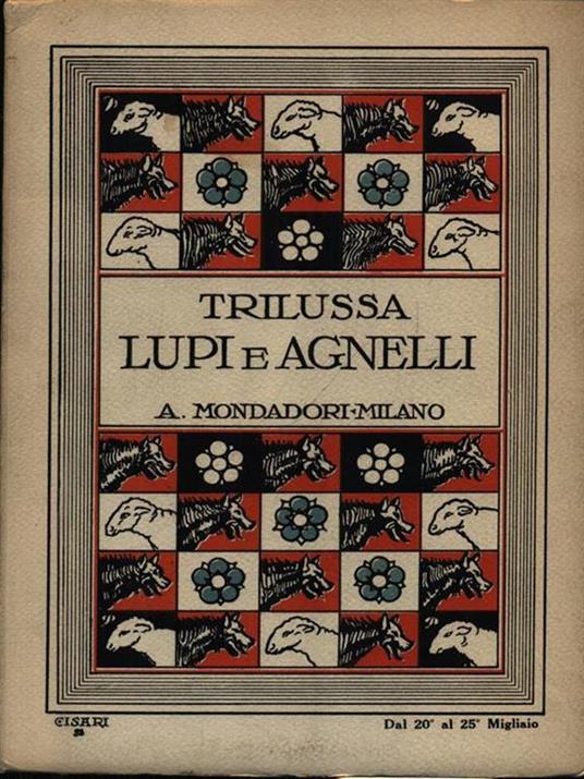 Lupi e agnelli - Trilussa - copertina