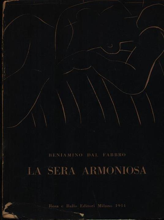 La\ sera armoniosa - Beniamino Dal Fabbro - copertina