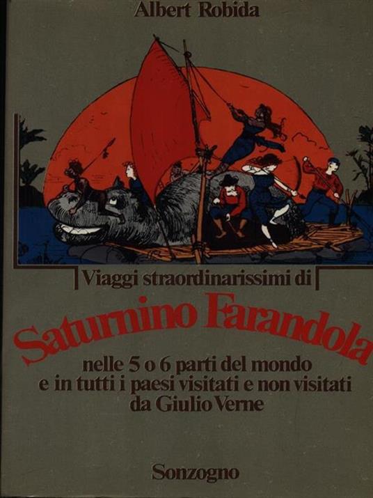 Saturnino Farandola - Albert Robida - copertina