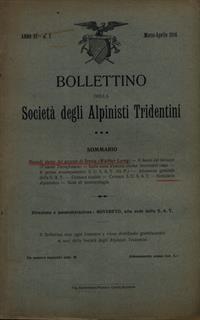 Bollettino della società degli alpinisti tridentini marzo-aprile 1914