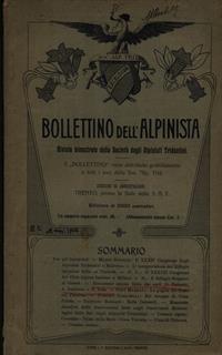 Bollettino dell'Alpinista ottobre-novembre 1906