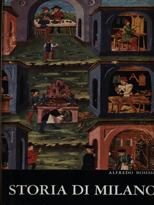 Storia di Milano - Alfredo Bosisio - copertina
