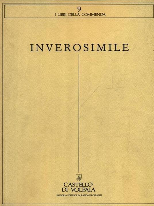 Inverosimile - copertina