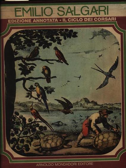 Il ciclo dei corsari 3vv - Emilio Salgari - copertina