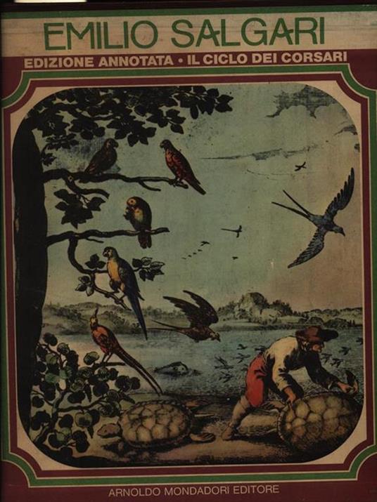 Il ciclo dei corsari 3vv - Emilio Salgari - copertina