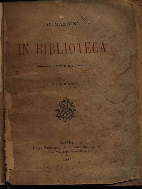 LIBRACCIO VINTAGE