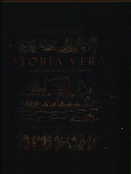 Storia vera - Luciano Di Samosata - copertina