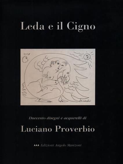 Leda e il cigno - Luciano Proverbio - copertina