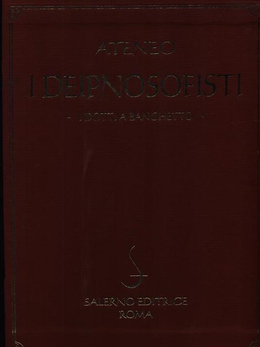 I Deipnosofisti 4vv - copertina