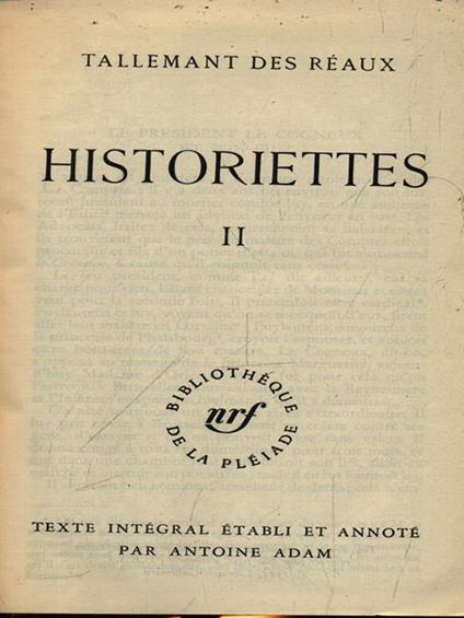   Historiettes 2vv - copertina