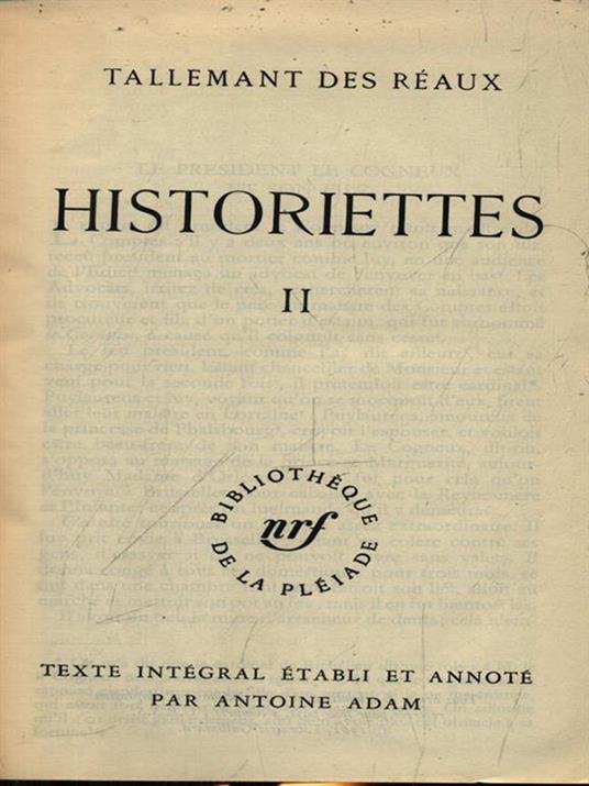   Historiettes 2vv - copertina