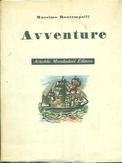 Avventure - Massimo Bontempelli - copertina