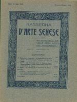 La rassegna d'arte senese 1914 3 fascicoli