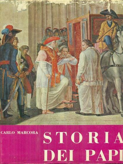 Storia dei Papi 4vv - Carlo Marcora - copertina