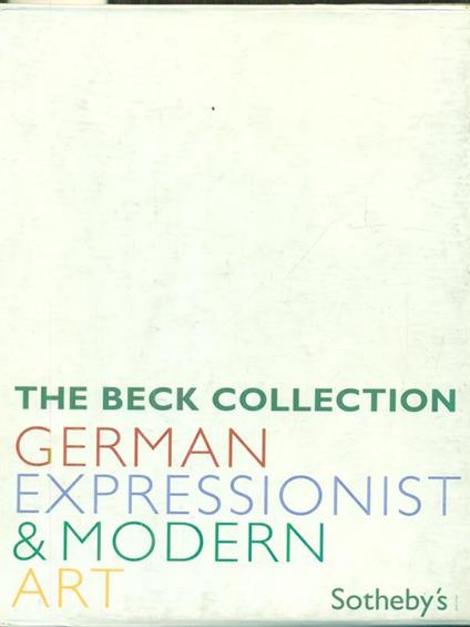 German expressionist & Modern art 5vv - copertina