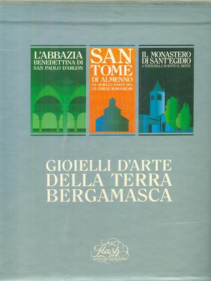 Gioielli d'arte della terra bergamasca 3vv - copertina