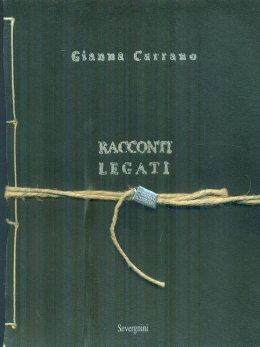 Racconti legati - Gianna Carrano - copertina