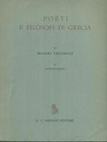   Poeti e filosofi di Grecia vol. II Interpretazioni