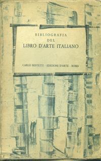   Bibliografia del libro d'arte italiano 3vv