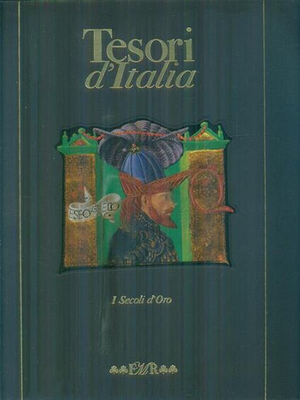 Tesori d'Italia I secoli d'oro 3vv - copertina