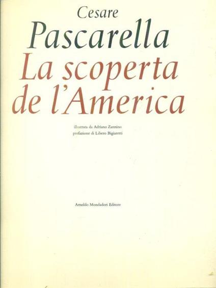 La scoperta de l'America - Cesare Pascarella - copertina