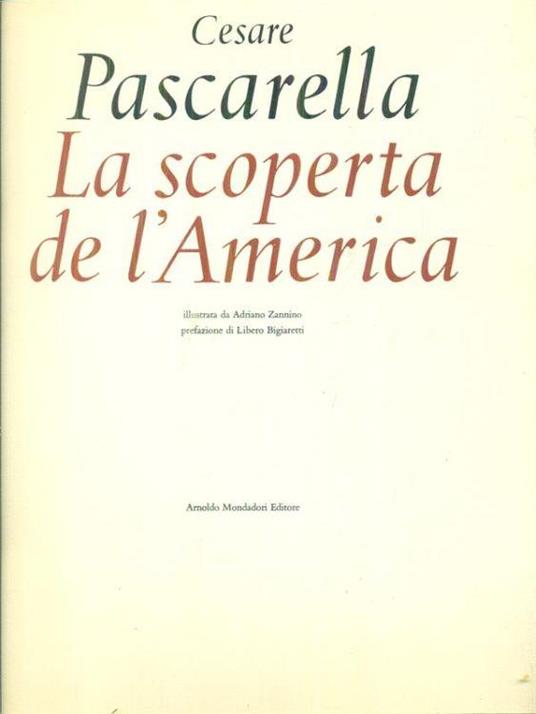 La scoperta de l'America - Cesare Pascarella - copertina