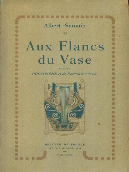 Au flancs du vase - Albert Samain - copertina