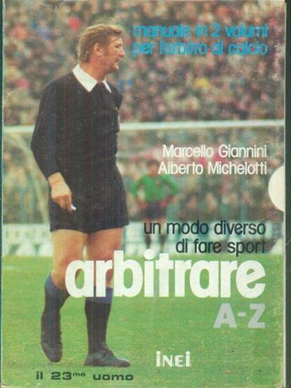 Arbitrare A-Z 2vv - Marcello Giannini - copertina