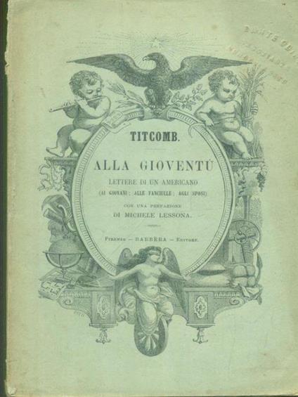 Alla gioventù - Timoteo Titcomb - copertina