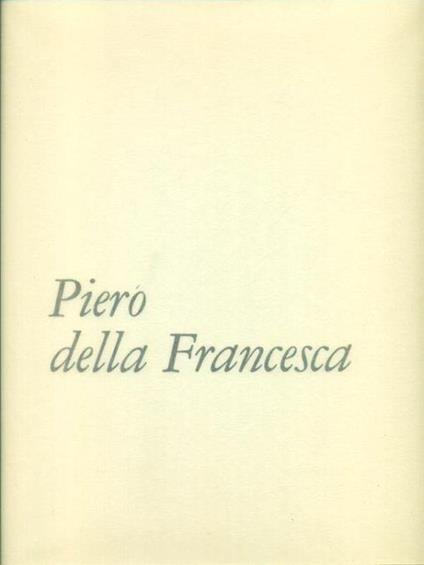 Piero Della Francesca - copertina