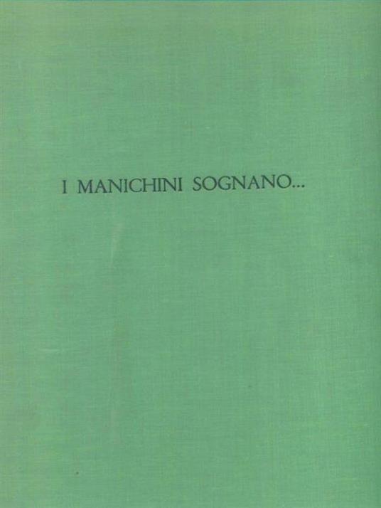I manichini sognano... - copertina
