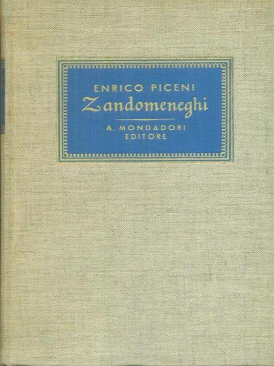 Zandomeneghi - Enrico Piceni - copertina