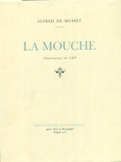 La mouche - Alfred De Musset - copertina