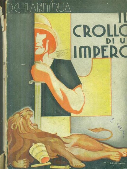 Il crollo di un impero - P. G. Lantrua - copertina