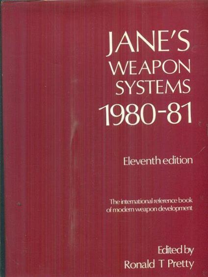 Jane's 1980-81 - Ronald Pretty - copertina