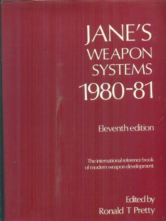 Jane's 1980-81 - Ronald Pretty - copertina