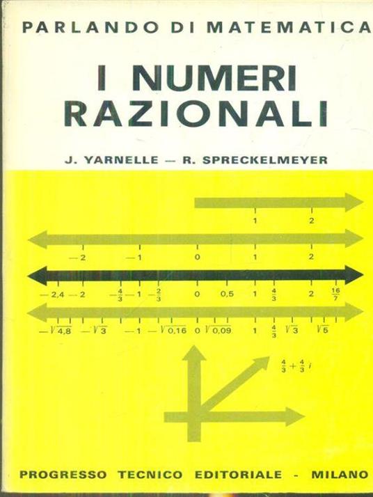 I numeri razionali - J. Yarnelle - copertina