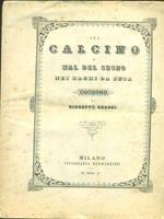 Sul calcino o mal del segno nei bachi da seta