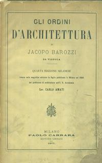 Gli ordini d'architettura