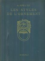 Les styles de l'ornement