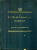 A Mundary-english dictionary