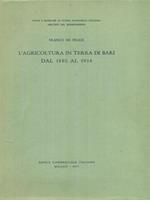 L' agricoltura in terra di Bari dal 1880 al 1914