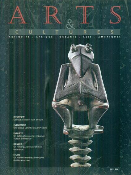 Arts & Cultures n. 2/2001 - copertina