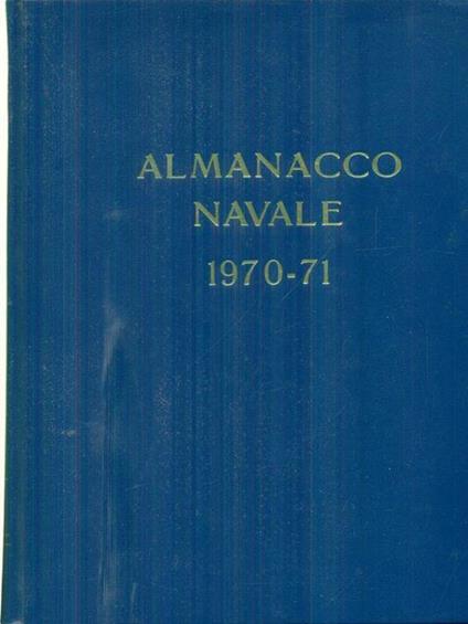 Almanacco navale 1970-71 - Giorgio Giorgerini - copertina