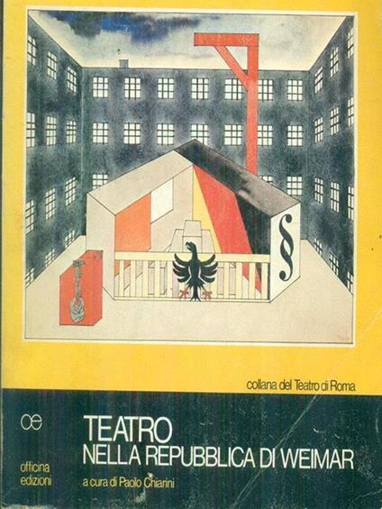 Teatro nella repubblica di Weimar - Paolo Chiarini - copertina
