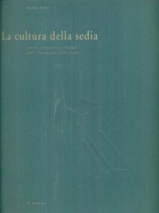 La cultura della sedia - Lucio Fabi - copertina