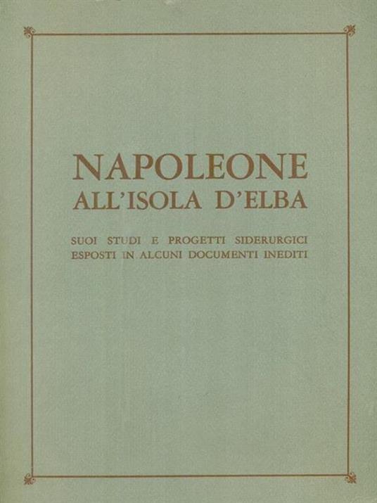 Napoleone all'isola d'Elba - copertina