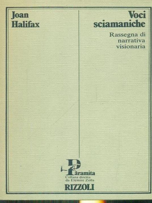 Voci sciamaniche - Joan Halifax - copertina