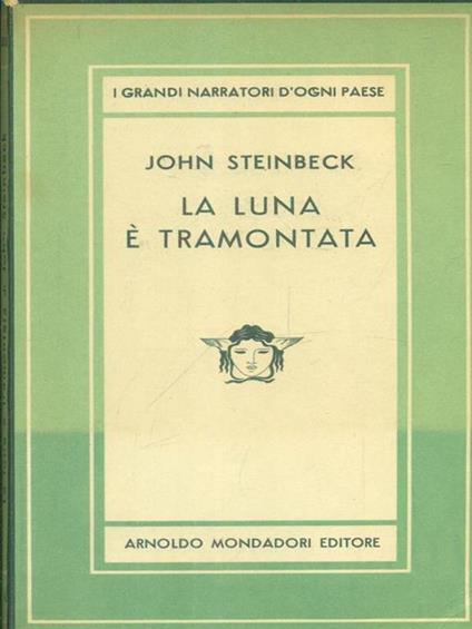 La luna e' tramontata - John Steinbeck - copertina