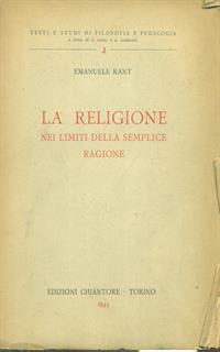 La religione nei limiti della semplice ragione